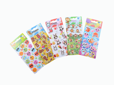 Assorted Carded Sticker Packs