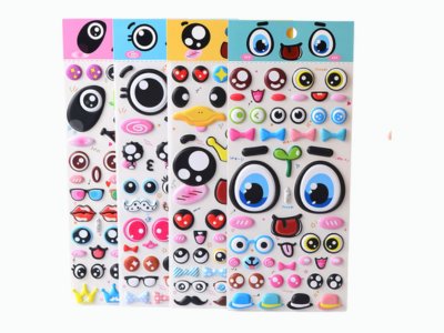 Cartoon Eye Stickers