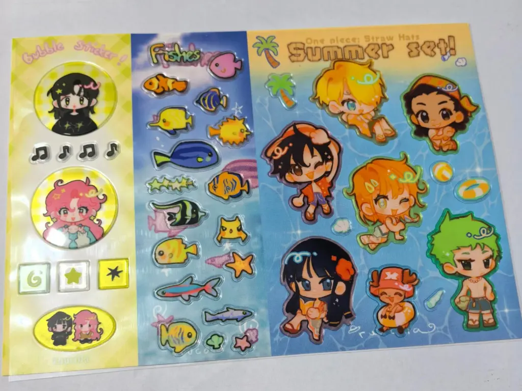 Custom Clear Puffy Stickers | Transparent 3D Sticker Sheets