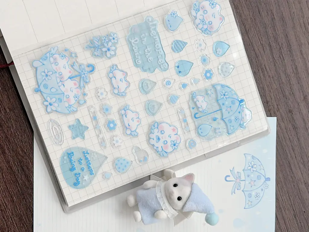 Custom Clear Puffy Stickers | Transparent 3D Sticker Sheets