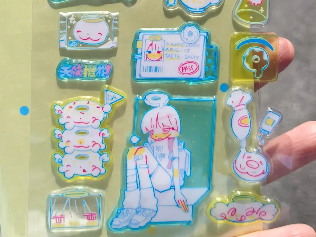 Custom Clear Puffy Stickers | Transparent 3D Sticker Sheets