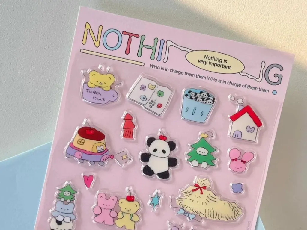 Transparent Stickers Sample Custom Clear Puffy Stickers | Transparent 3D Sticker Sheets